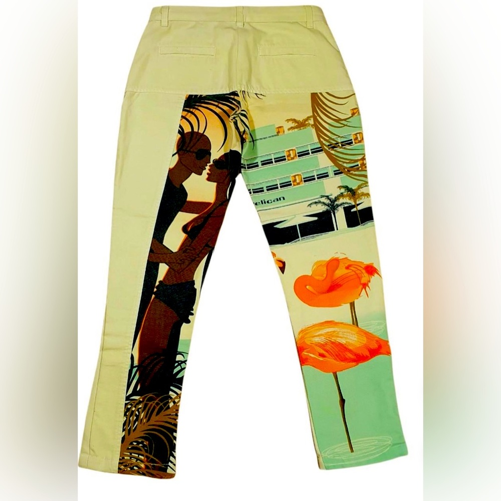 Custo Barcelona graphic print pants